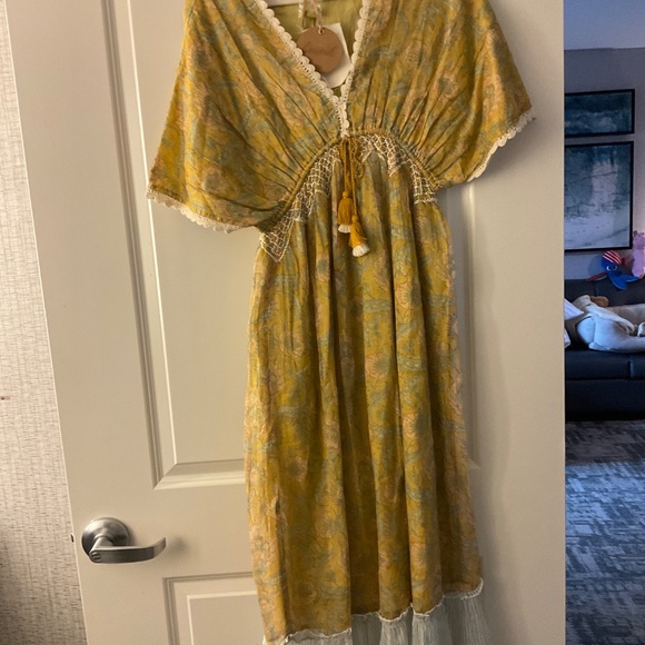 🤩LIMINAL SURYA MAXI DRESS YELLOW🤩 - Picture 7 of 13